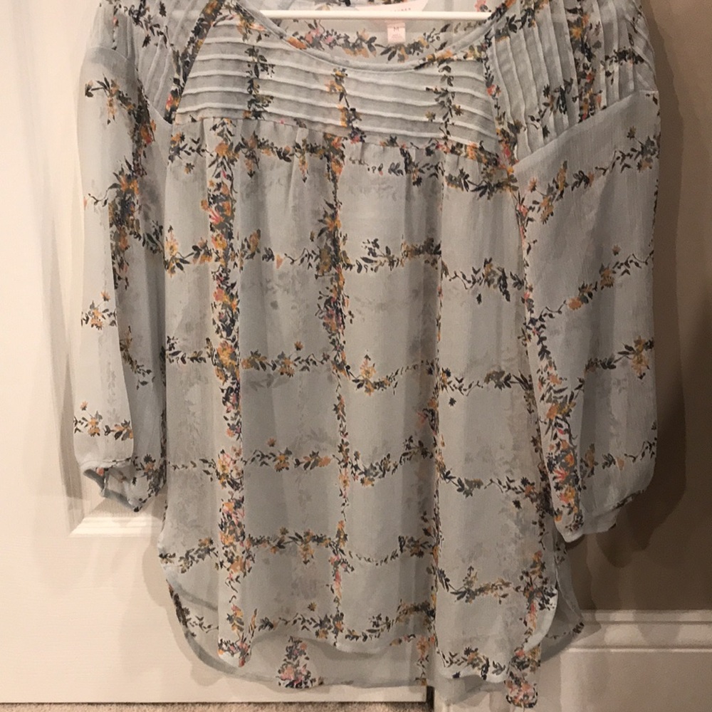 Lauren Conrad sheer top